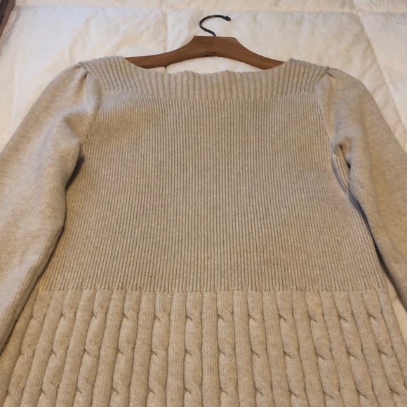 Ralph Lauren sweater dress beige L - Picture 2 of 6